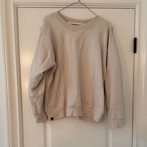 Glyder Women's Cream Crewneck Sweatshirt